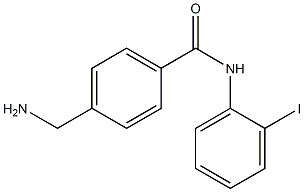 4-(aminomethyl)-N-(2-iodophenyl)benzamide Struktur