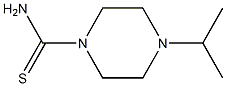 4-(propan-2-yl)piperazine-1-carbothioamide Struktur