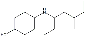 4-[(5-methylheptan-3-yl)amino]cyclohexan-1-ol Structure