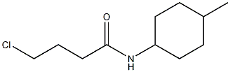 4-chloro-N-(4-methylcyclohexyl)butanamide Struktur