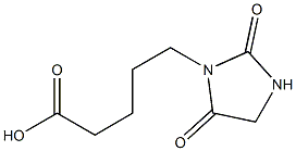 5-(2,5-dioxoimidazolidin-1-yl)pentanoic acid Struktur