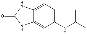 5-(propan-2-ylamino)-2,3-dihydro-1H-1,3-benzodiazol-2-one Struktur