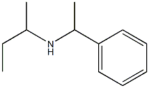 butan-2-yl(1-phenylethyl)amine Struktur