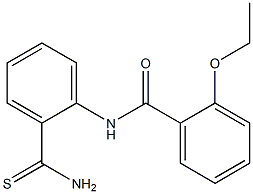 N-(2-carbamothioylphenyl)-2-ethoxybenzamide Struktur