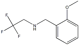 N-(2-methoxybenzyl)-N-(2,2,2-trifluoroethyl)amine Struktur