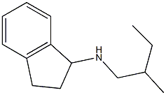 N-(2-methylbutyl)-2,3-dihydro-1H-inden-1-amine Struktur