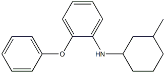 N-(3-methylcyclohexyl)-2-phenoxyaniline Struktur