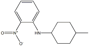 N-(4-methylcyclohexyl)-2-nitroaniline Struktur