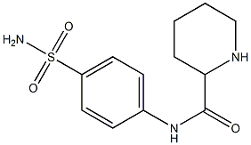 N-(4-sulfamoylphenyl)piperidine-2-carboxamide Struktur