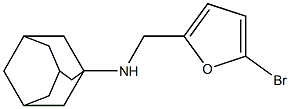 N-[(5-bromofuran-2-yl)methyl]adamantan-1-amine Struktur