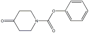 phenyl 4-oxopiperidine-1-carboxylate Struktur