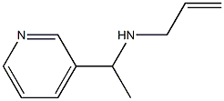 prop-2-en-1-yl[1-(pyridin-3-yl)ethyl]amine Struktur