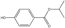 propan-2-yl 4-hydroxybenzoate Struktur