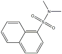 N,N-dimethyl-1-naphthalenesulfonamide Struktur