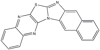 naphtho[2'',3'':4',5']imidazo[2',1':2,3][1,3]thiazolo[4,5-b]quinoxaline Struktur