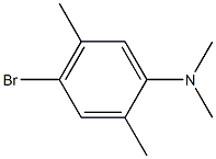 N-(4-bromo-2,5-dimethylphenyl)-N,N-dimethylamine Struktur