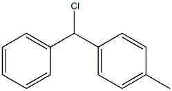 p-Methyldiphenylchloromethane Struktur