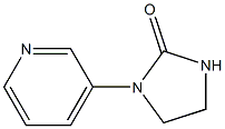 1-(3-pyridinyl)tetrahydro-2H-imidazol-2-one Struktur