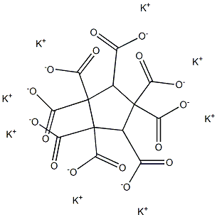 1,1,2,2,3,4,4,5-Cyclopentaneoctacarboxylic acid octapotassium salt Struktur