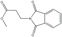 3-Phthalimidylpropanoic acid methyl ester Struktur