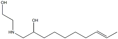 1-[(2-Hydroxyethyl)amino]-8-decen-2-ol Struktur