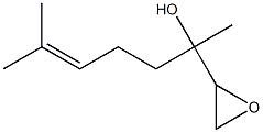 3,7-Dimethyl-1,2-epoxy-6-octene-3-ol Struktur