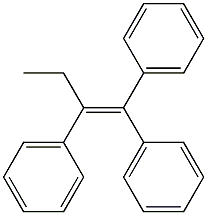 1,1,2-Triphenyl-1-butene Struktur