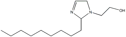 2-Nonyl-3-imidazoline-1-ethanol Struktur