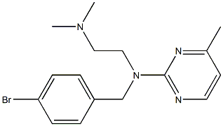 N-(4-Bromobenzyl)-N-[2-(dimethylamino)ethyl]-4-methyl-2-pyrimidinamine Struktur