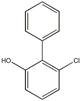 Monochloro-o-phenylphenol Struktur