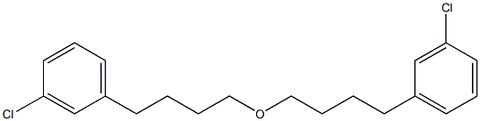 3-Chlorophenylbutyl ether Struktur