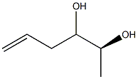 (2S)-5-Hexene-2,3-diol Struktur