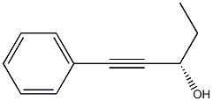 (3S)-1-Phenyl-1-pentyne-3-ol Struktur