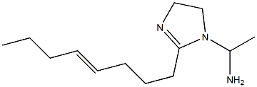 1-(1-Aminoethyl)-2-(4-octenyl)-2-imidazoline Struktur