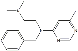 N-Benzyl-N-[2-(dimethylamino)ethyl]-6-methyl-4-pyrimidinamine Struktur