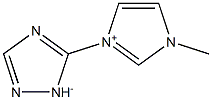 5-[(1-Methyl-1H-imidazol-3-ium)-3-yl]-1H-1,2,4-triazol-1-ide Struktur