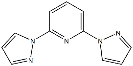 2,6-Di(1H-pyrazole-1-yl)pyridine Struktur