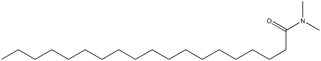 N,N-Dimethylnonadecanamide Struktur