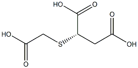 [S,(-)]-[(Carboxymethyl)thio]succinic acid Struktur