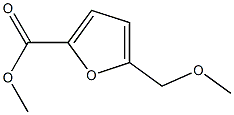 5-Methoxymethyl-2-furancarboxylic acid methyl ester Struktur