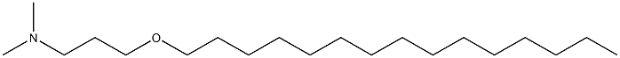 N,N-Dimethyl-3-pentadecyloxypropylamine Struktur