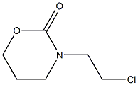 3-(2-Chloroethyl)-tetrahydro-2H-1,3-oxazin-2-one Struktur