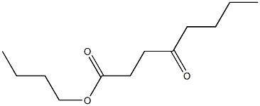 4-Ketocaprylic acid butyl ester Struktur