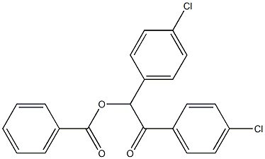 4,4'-Dichlorobenzoin benzoate Struktur