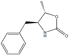 (4S,5S)-4-Benzyl-5-methyloxazolidin-2-one Struktur