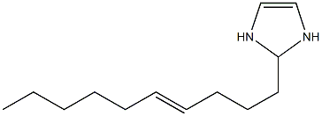 2-(4-Decenyl)-4-imidazoline Struktur