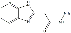 3H-Imidazo[4,5-b]pyridine-2-acetohydrazide Struktur