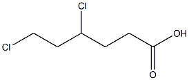 4,6-Dichlorohexanoic acid Struktur