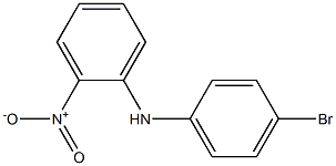 2-Nitro-N-(4-bromophenyl)aniline Struktur