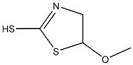 5-Methoxy-2-thiazoline-2-thiol Struktur